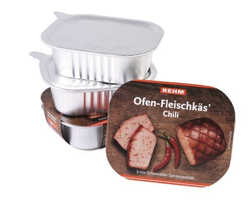 sealable aluminum foil container