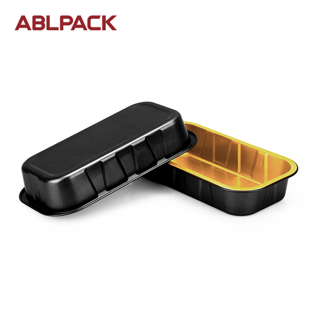 ABLPACK 618ML/ 20 OZ aluminum foil loaf pan with pet lid