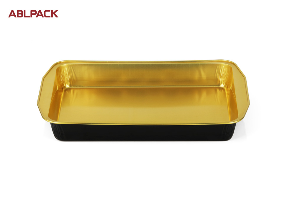 ABLPACK 2850ML/ 96 OZ Rectangular shape aluminum foil service tray