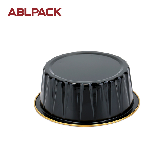 ABLPACK 90ML/3OZ Round shape Ramadan use aluminum foil baking cups with PET lids ABLPACK 90ML/3OZ Round shape Ramadan use aluminum foil baking cups with PET lids