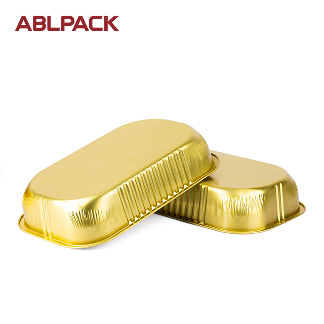 ABLPACK 4080ML/135OZ Rectangular shape Ramadan use aluminum foil baking tray with PET lids ABLPACK 4080ML/135OZ Rectangular shape Ramadan use aluminum foil baking tray with PET lids