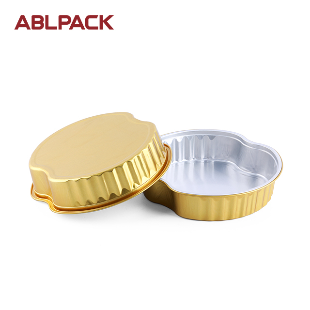 ABLPACK 560ML/20 OZ Special Shape Foil Disposable Containers with Lid ABLPACK 560ML/20 OZ Special Shape Foil Disposable Containers with Lid