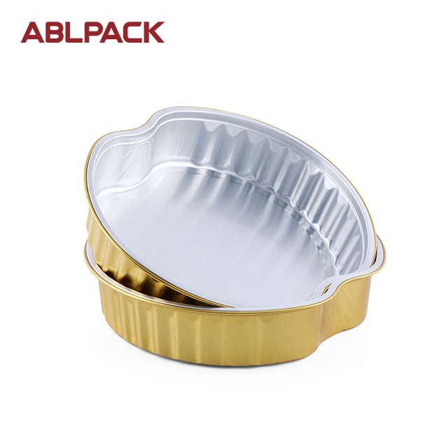 ABLPACK 560ML/20 OZ Special Shape Foil Disposable Containers with Lid ABLPACK 560ML/20 OZ Special Shape Foil Disposable Containers with Lid