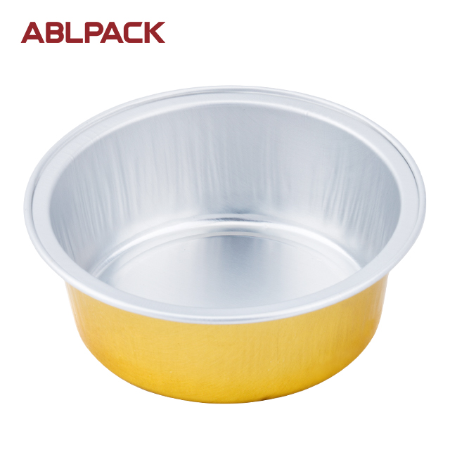 Premium ABLPACK 25ML Round Aluminium Foil Container 250ML with Alu Lid Premium ABLPACK 25ML Round Aluminium Foil Container 250ML with Alu Lid