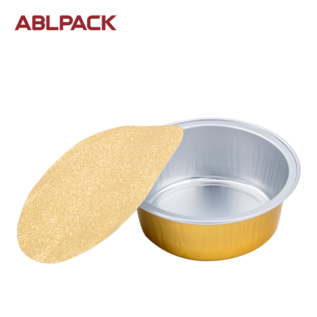 Premium ABLPACK 25ML Round Aluminium Foil Container 250ML with Alu Lid Premium ABLPACK 25ML Round Aluminium Foil Container 250ML with Alu Lid