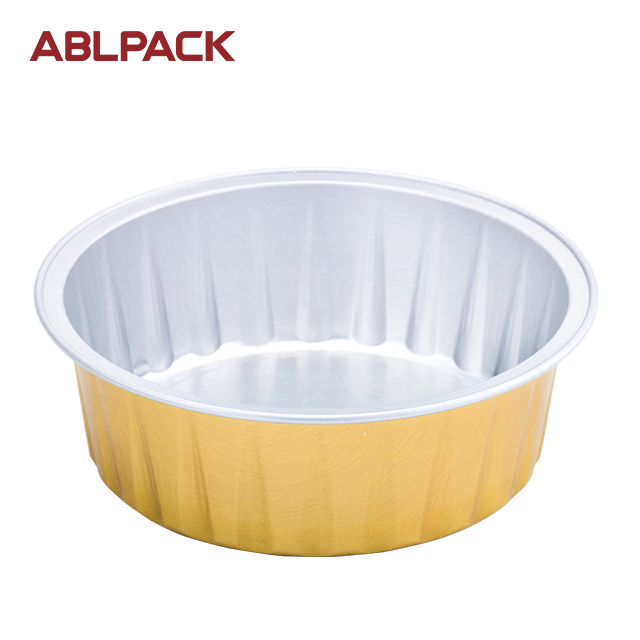 ABLPACK 100 ML/ 3.3 OZ aluminum foil PET food container with sealing lids ABLPACK 100 ML/ 3.3 OZ aluminum foil PET food container with sealing lids