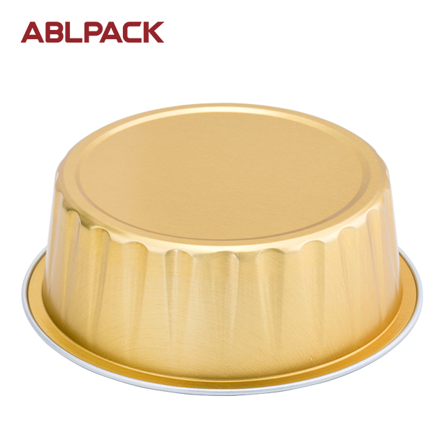 ABLPACK 100 ML/ 3.3 OZ aluminum foil PET food container with sealing lids ABLPACK 100 ML/ 3.3 OZ aluminum foil PET food container with sealing lids