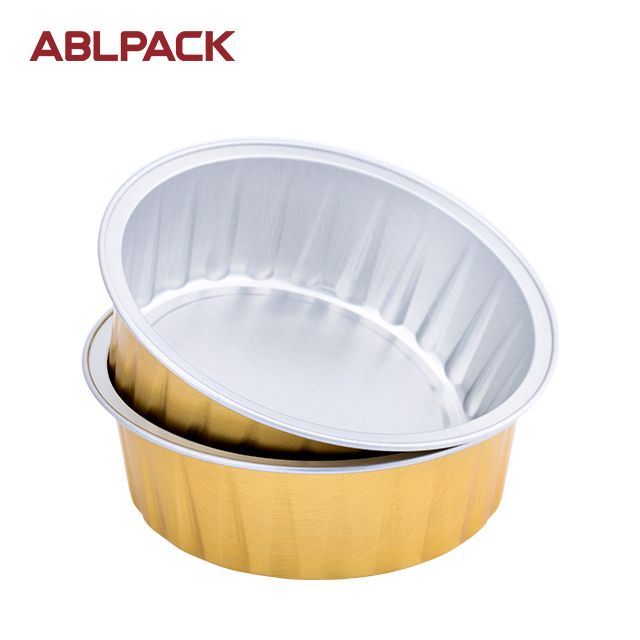 ABLPACK 100 ML/ 3.3 OZ aluminum foil PET food container with sealing lids ABLPACK 100 ML/ 3.3 OZ aluminum foil PET food container with sealing lids