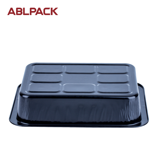 China High Quality Aluminum Tray With Cover Factories – ABLPACK 1200 ML/42.9 OZ 9*8 aluminum foil takeaway food tray with PET/ PP lid – ABL Baking China High Quality Aluminum Tray With Cover Factories – ABLPACK 1200 ML/42.9 OZ 9*8 aluminum foil takeaway food tray with PET/ PP lid – ABL Baking