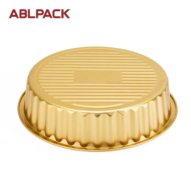 ABLPACK 1508ML/50.7OZ Round shape aluminum foil baking cups with plastic lid ABLPACK 1508ML/50.7OZ Round shape aluminum foil baking cups with plastic lid