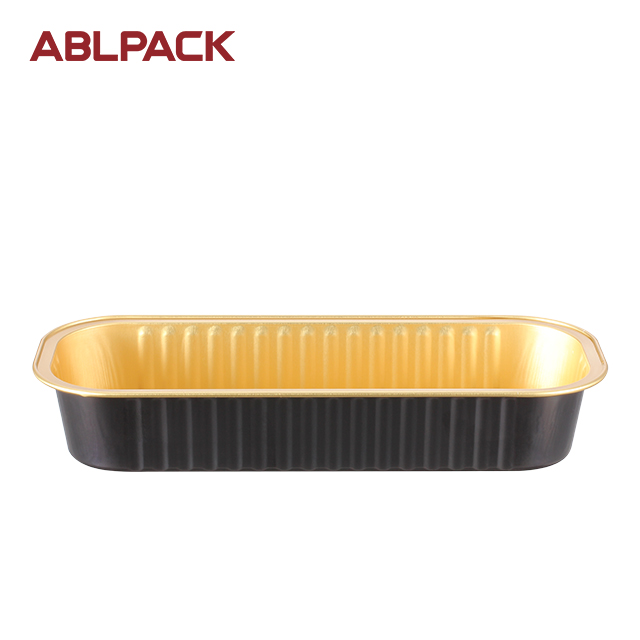 ABLPACK 200ML/6.7 OZ aluminum foil loaf baking pan with PET lid ABLPACK 200ML/6.7 OZ aluminum foil loaf baking pan with PET lid