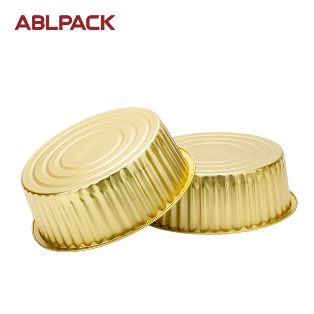 ABLPACK 3100 ML/ 110.7 OZ round aluminum foil baking cups with pet lid ABLPACK 3100 ML/ 110.7 OZ round aluminum foil baking cups with pet lid